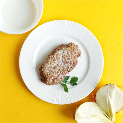 Оладьи из печени в молочном соусе 2276